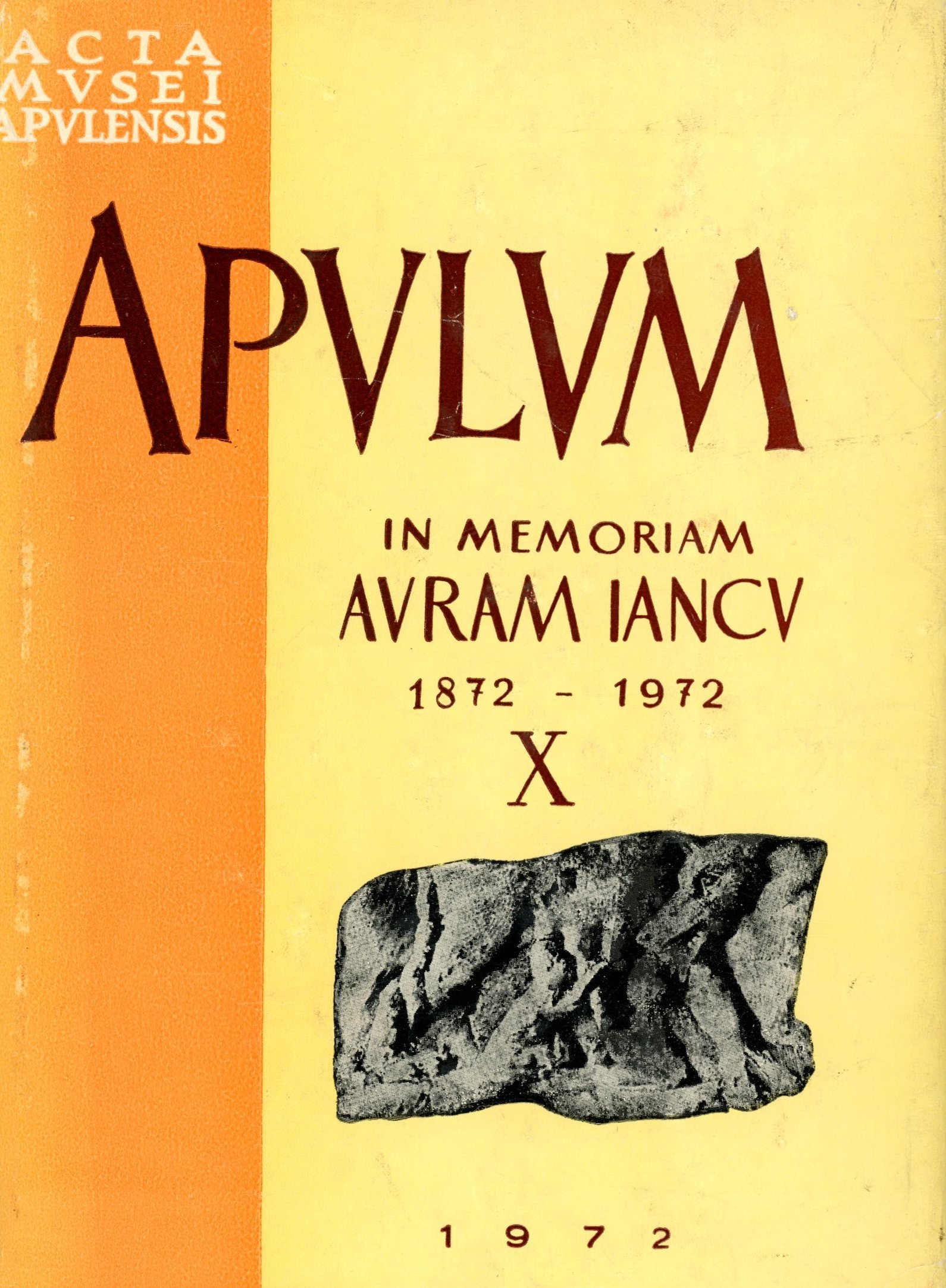 APULUM X (Erkel Ferenc Múzeum és Könyvtár, Gyula CC BY-NC-SA)