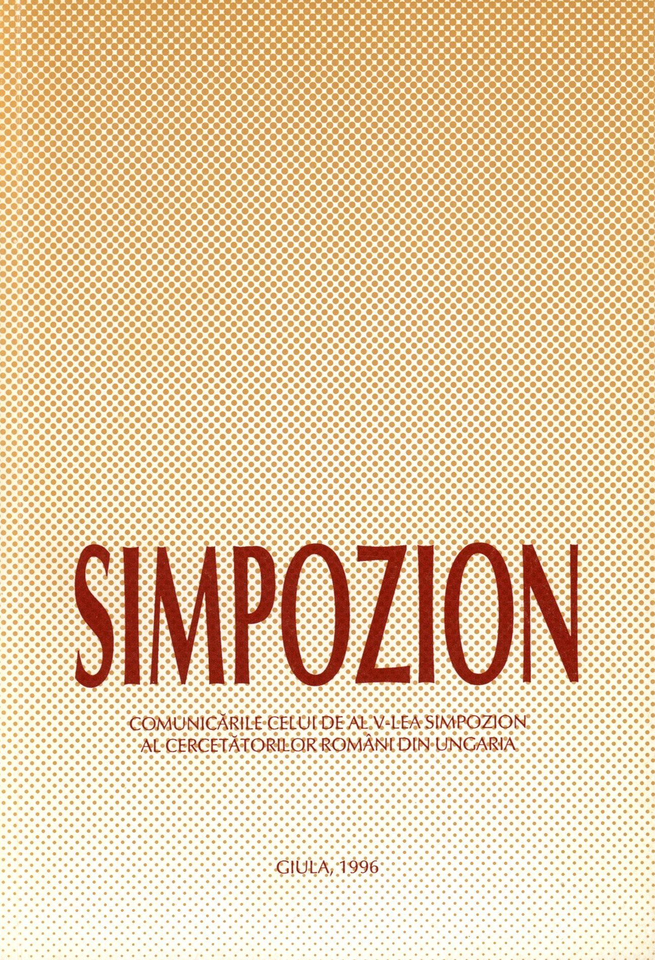 SYMPOZION 1996 (Erkel Ferenc Múzeum és Könyvtár, Gyula CC BY-NC-SA)