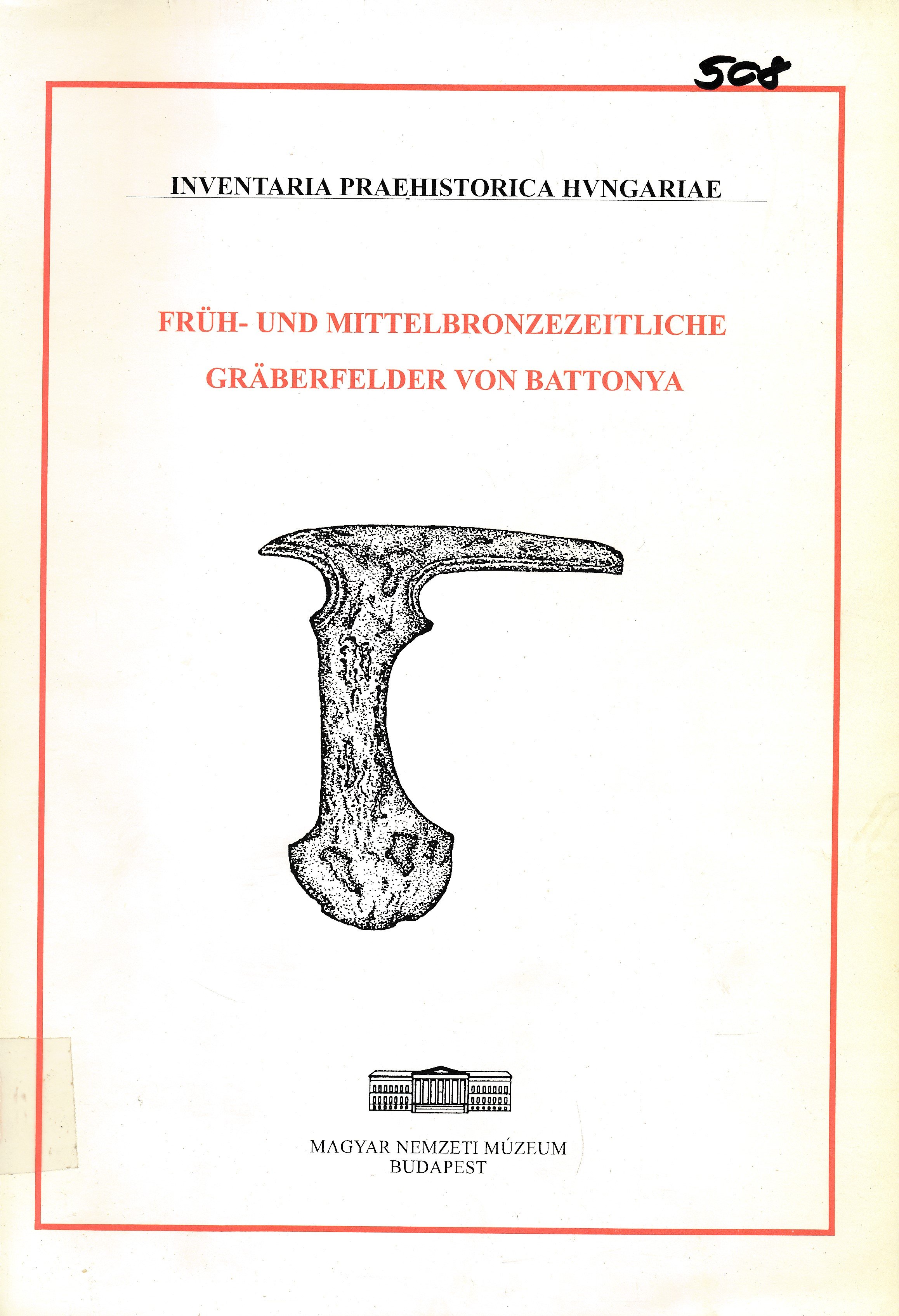 Früh - und Mittel Bronzezeitliche Gräberfelder von Battonya (Erkel Ferenc Múzeum és Könyvtár, Gyula CC BY-NC-SA)