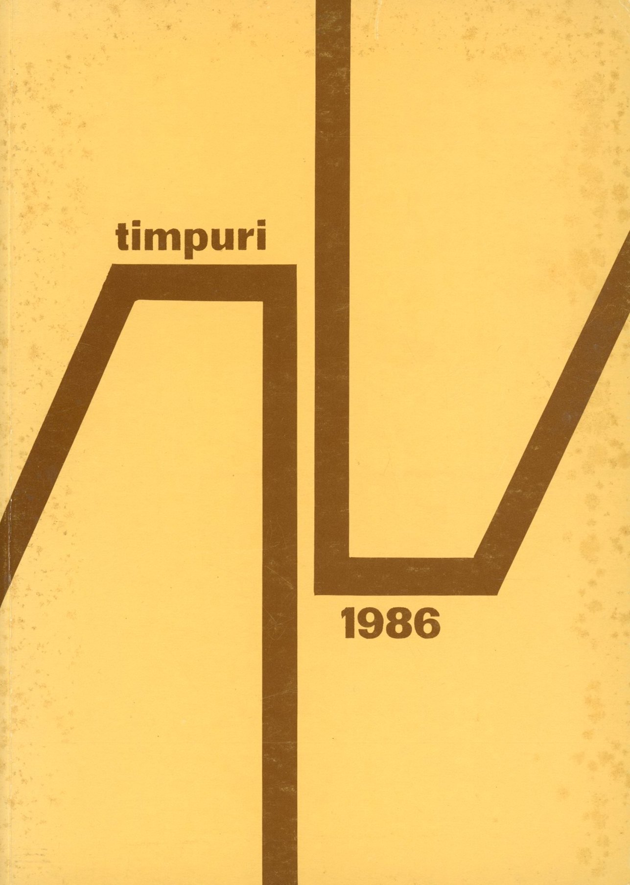 Timpuri 1986 (Erkel Ferenc Múzeum és Könyvtár, Gyula CC BY-NC-SA)