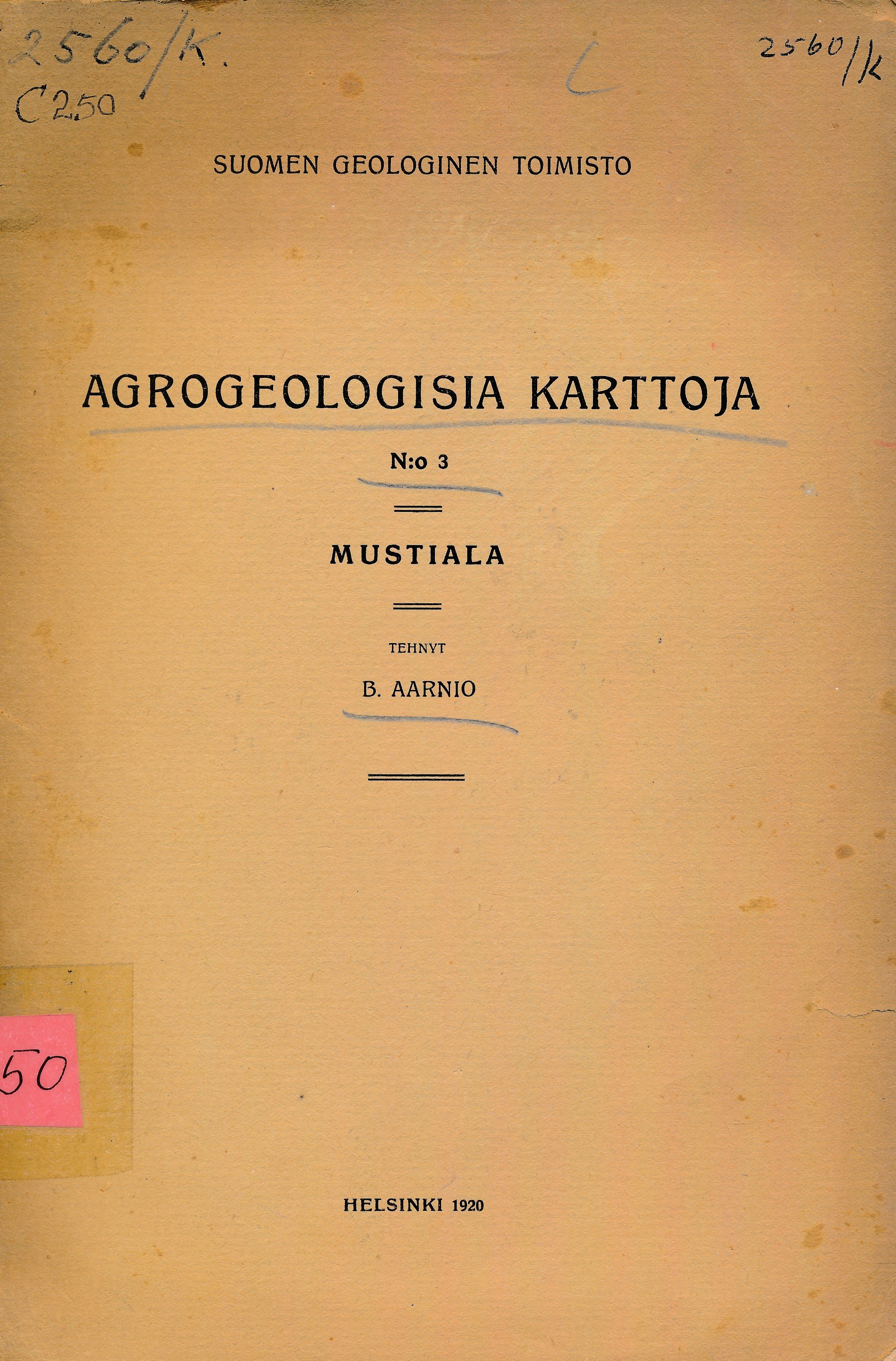 Agrogeologisia Karttoja (Erkel Ferenc Múzeum és Könyvtár, Gyula CC BY-NC-SA)