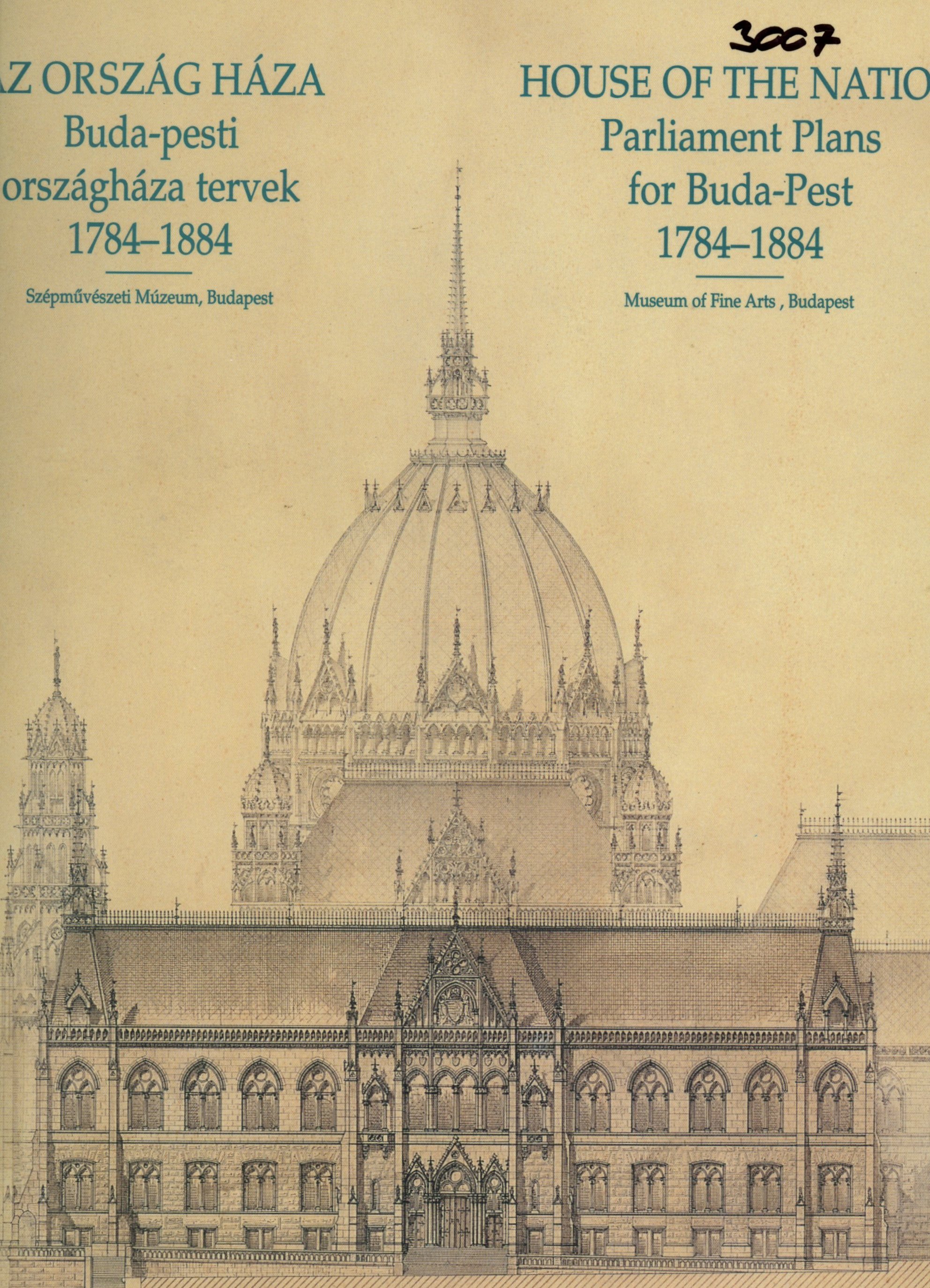 Az Ország Háza - Buda-pesti országháza tervek 1784 - 1884 (Erkel Ferenc Múzeum és Könyvtár, Gyula CC BY-NC-SA)