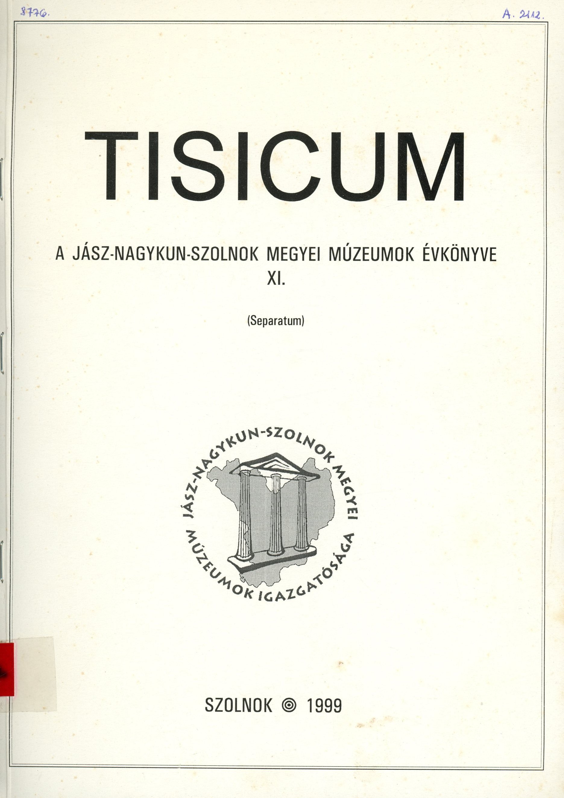 TISICUM 1999 (Erkel Ferenc Múzeum és Könyvtár, Gyula CC BY-NC-SA)