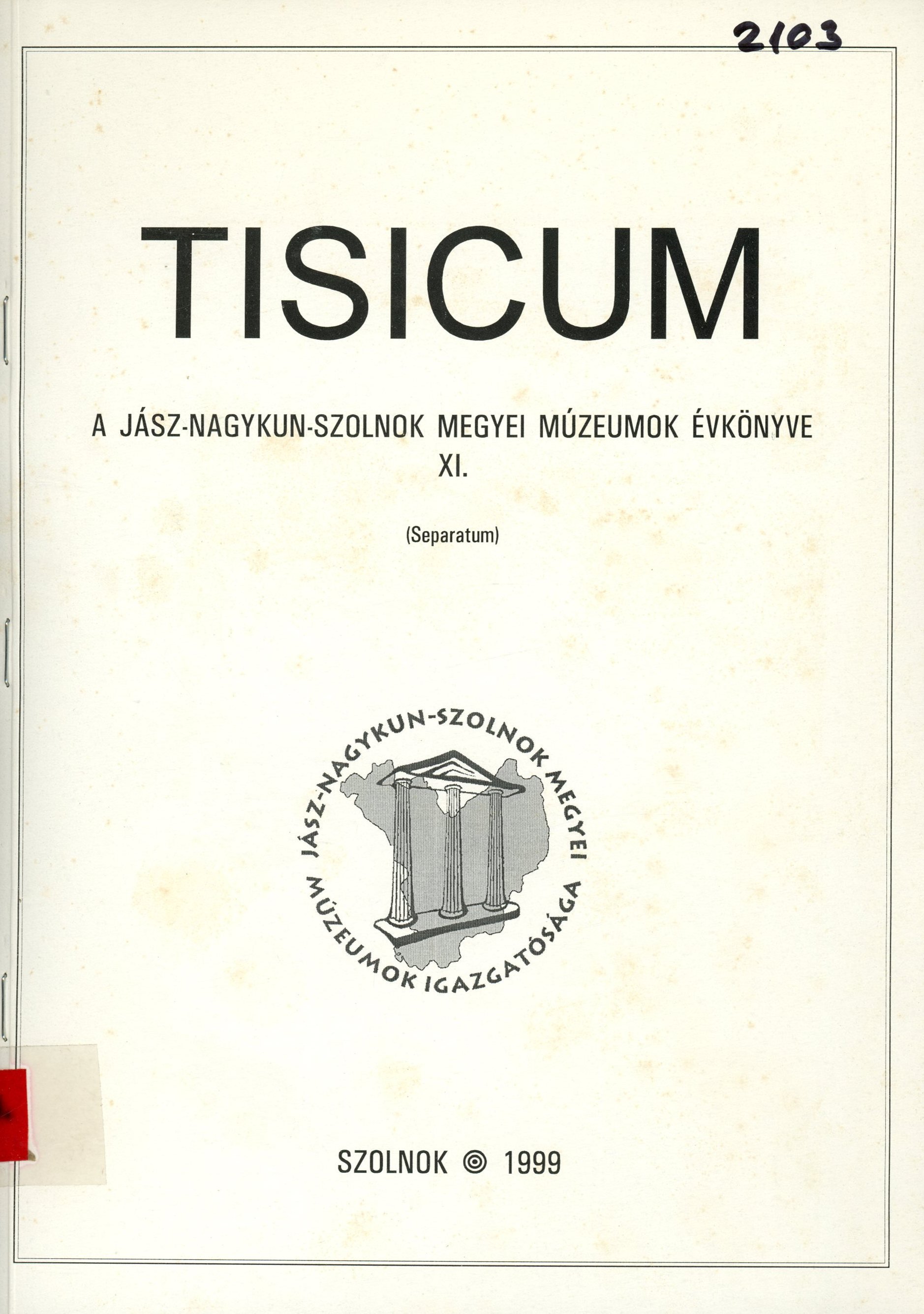TISICUM 1999 (Erkel Ferenc Múzeum és Könyvtár, Gyula CC BY-NC-SA)