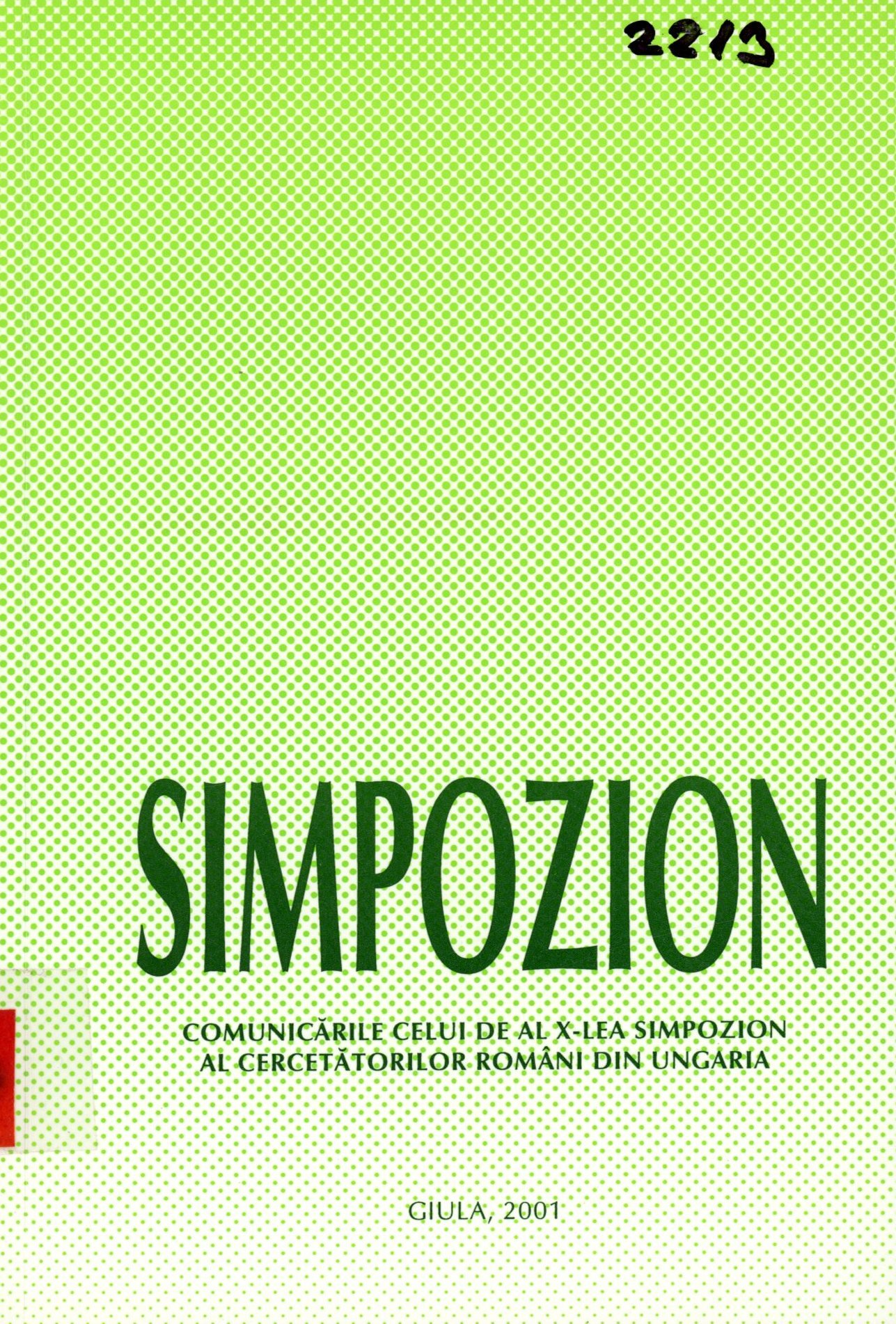 SIMPOZION 2001 (Erkel Ferenc Múzeum és Könyvtár, Gyula CC BY-NC-SA)