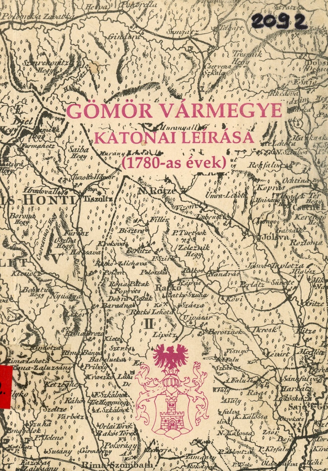 Gömör Vármegye Katonai leírása (1780-as évek) (Erkel Ferenc Múzeum és Könyvtár, Gyula CC BY-NC-SA)