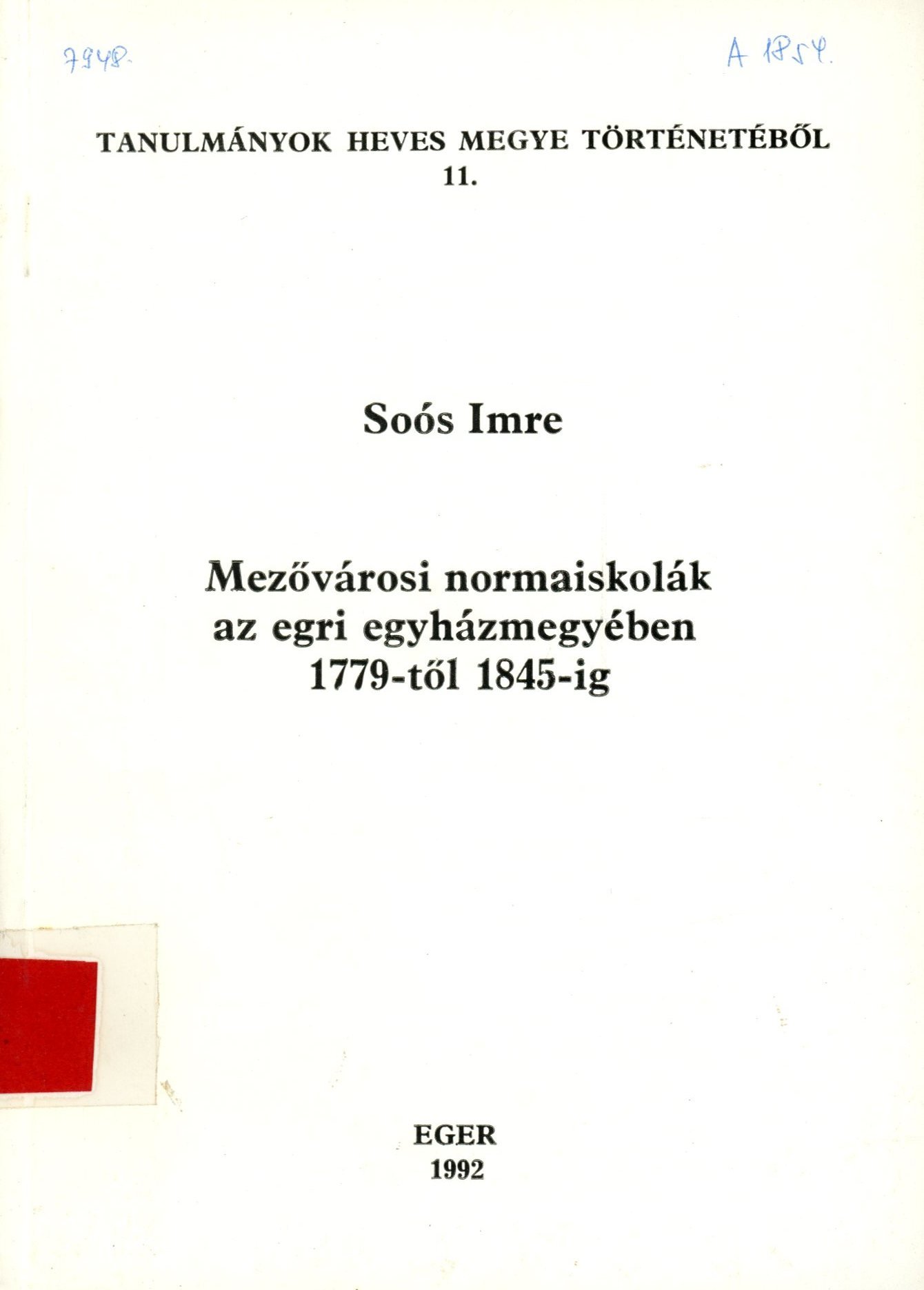 Soós Imre (Erkel Ferenc Múzeum és Könyvtár, Gyula CC BY-NC-SA)