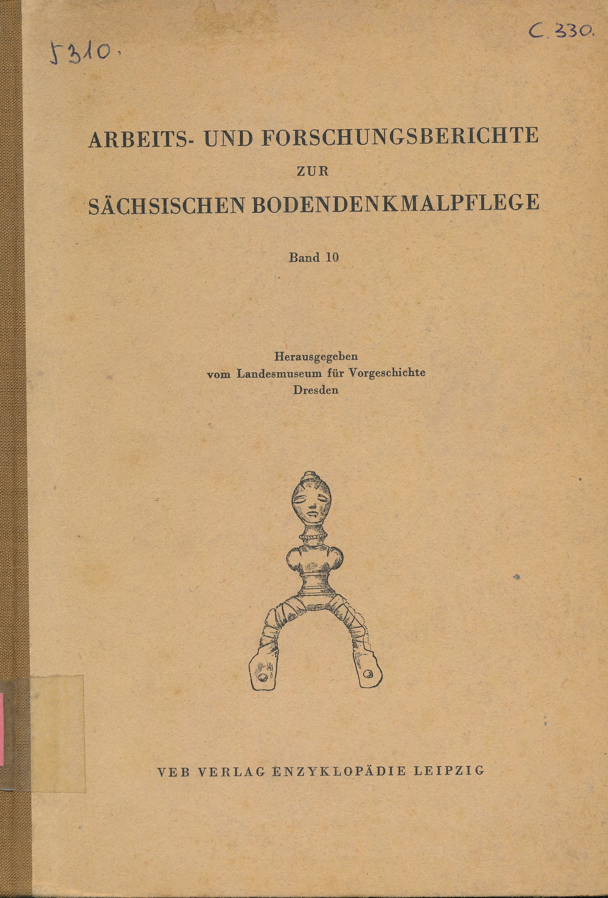 Arbeits - und Forschungsberichte zur Sächischen Bodenkmalpflege (Erkel Ferenc Múzeum és Könyvtár, Gyula CC BY-NC-SA)