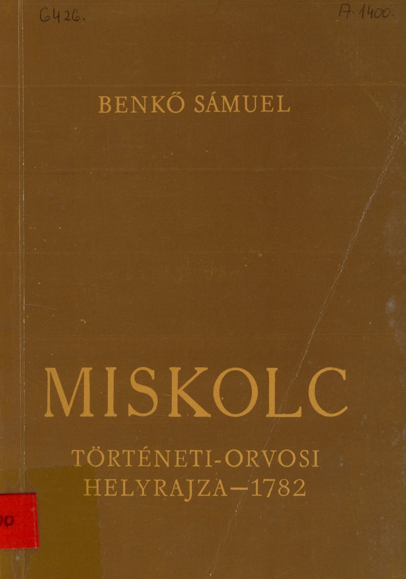 Benkő Sámuel (Erkel Ferenc Múzeum és Könyvtár, Gyula CC BY-NC-SA)
