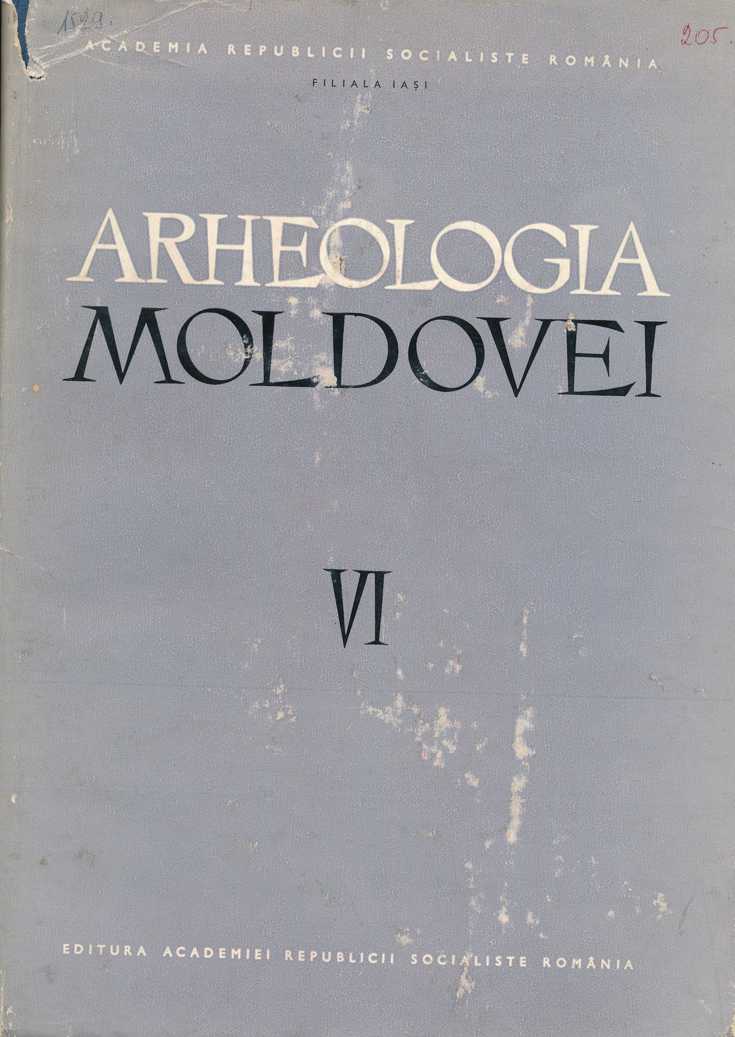 Arheologia Moldevei VI. (Erkel Ferenc Területi Múzeum, Gyula CC BY-NC-SA)