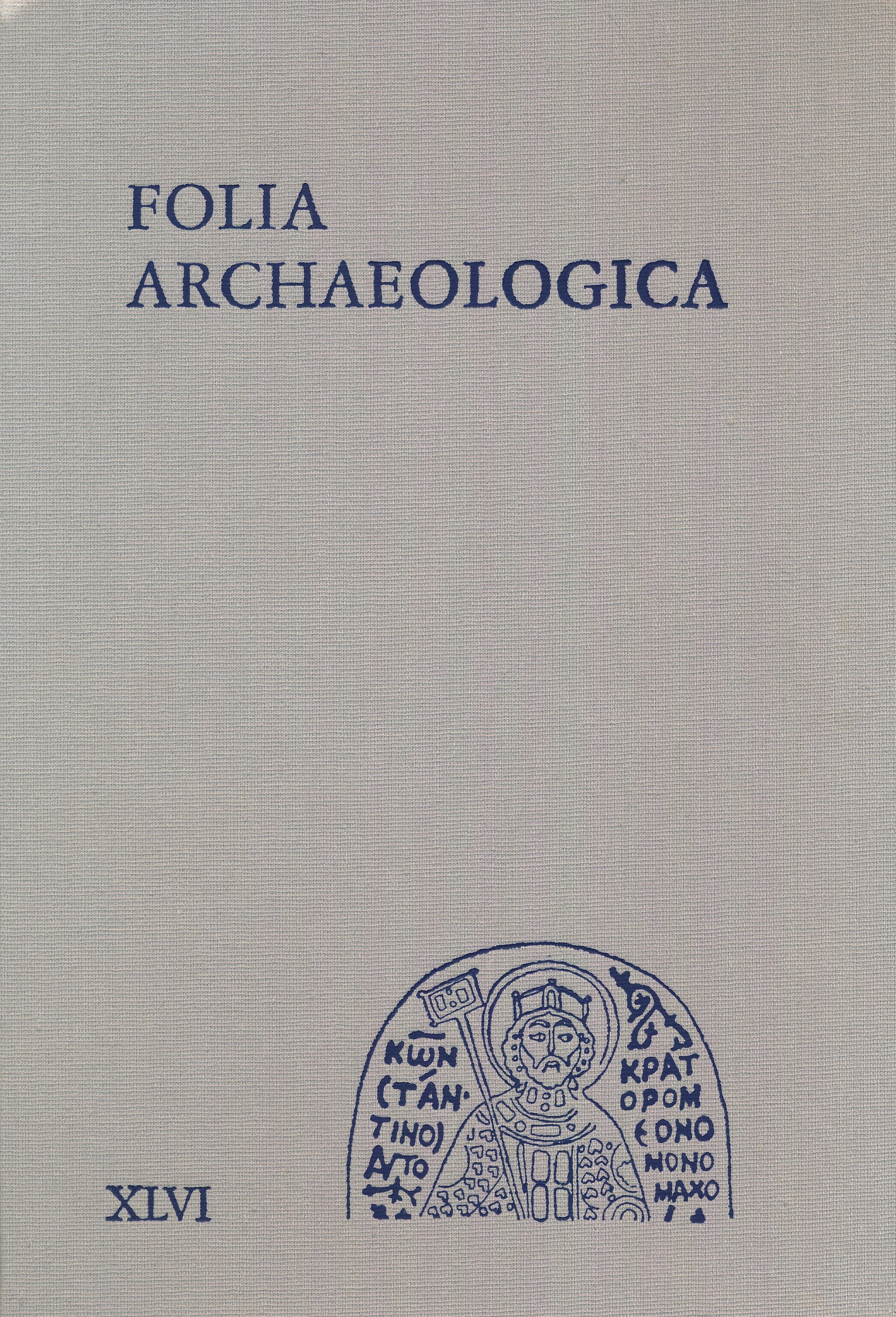 Folia archaeologica XLVI. (Erkel Ferenc Területi Múzeum, Gyula CC BY-NC-SA)