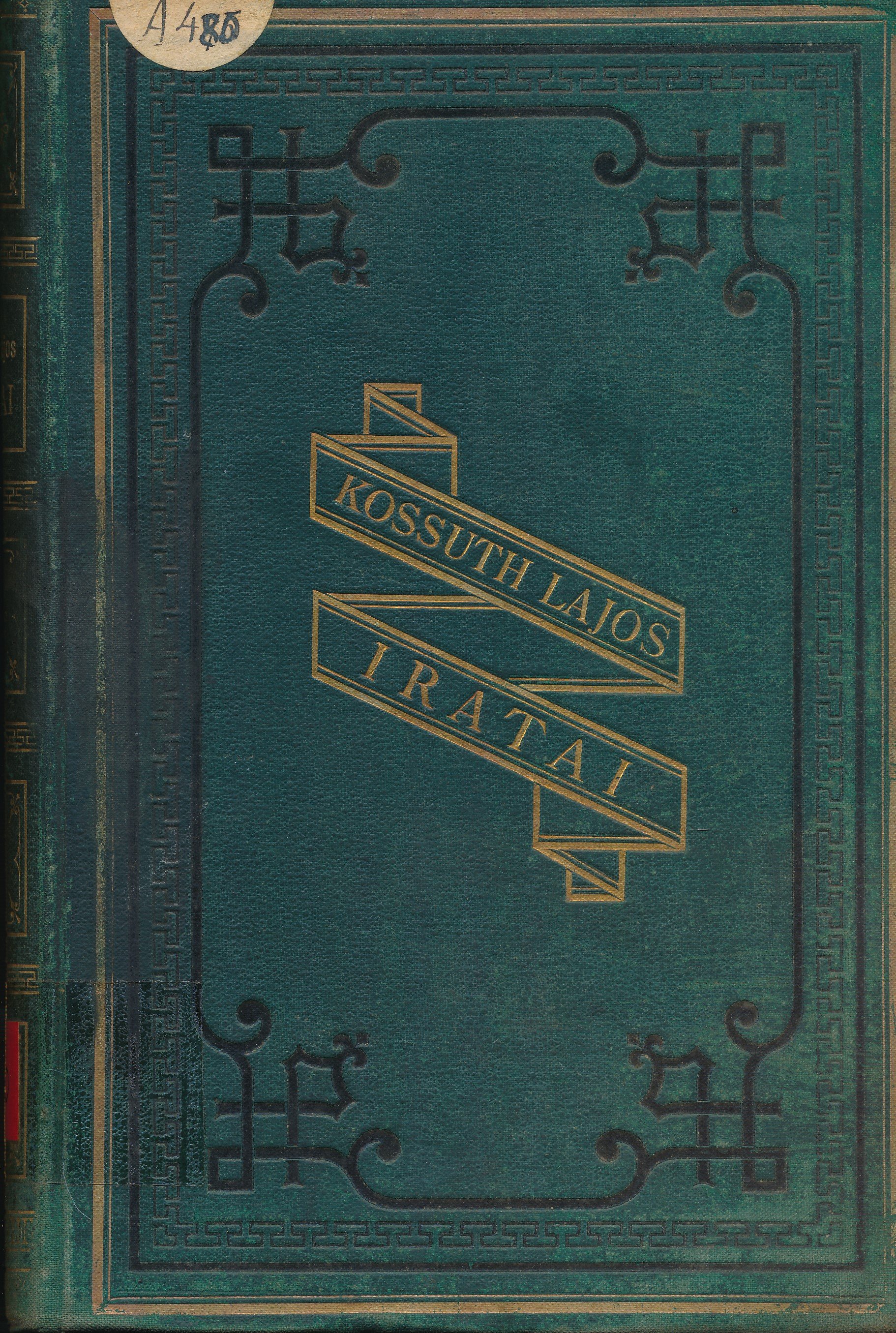 Kossuth Lajos iratai 8. kötet (Erkel Ferenc Területi Múzeum, Gyula CC BY-NC-SA)