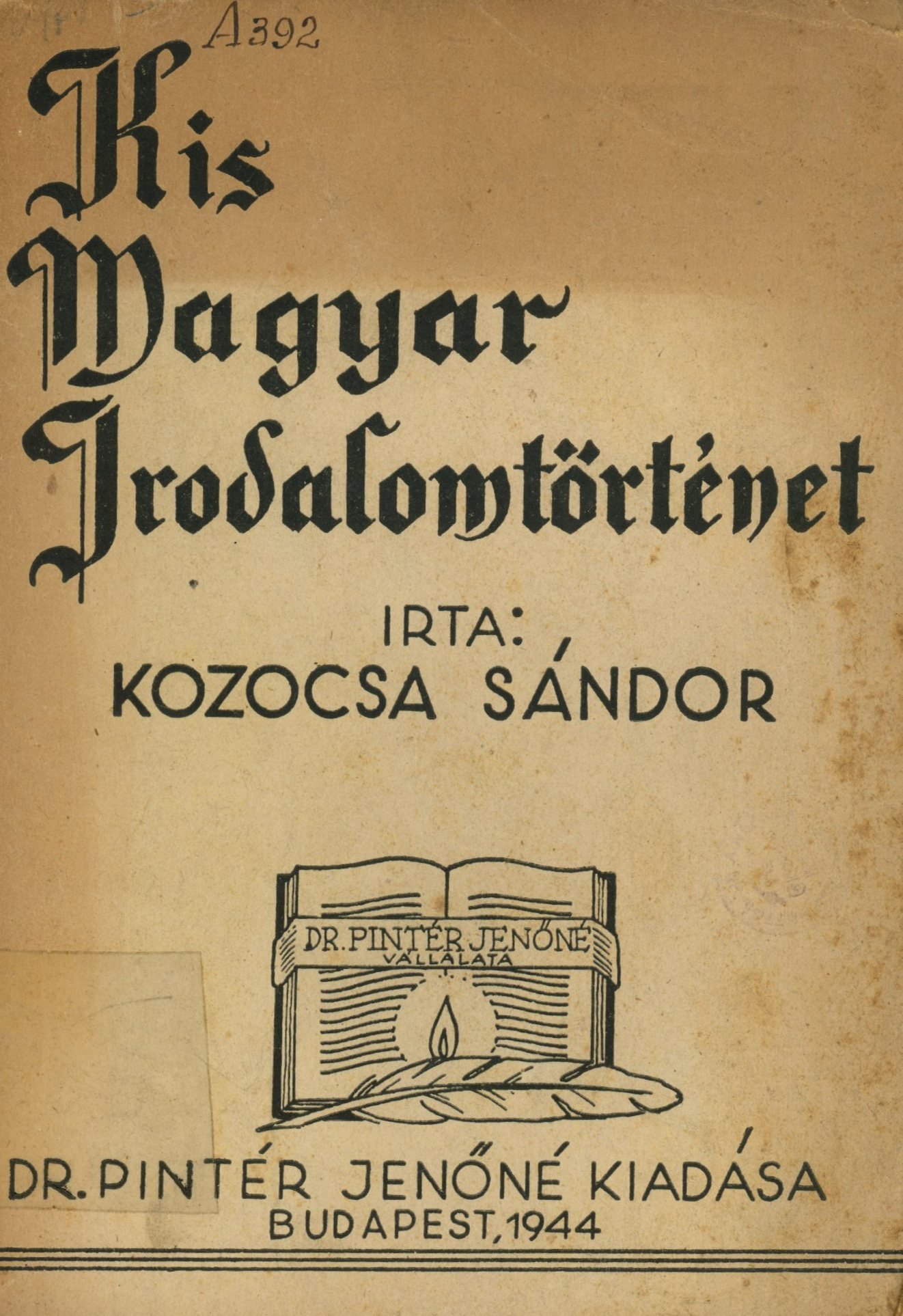 Kozocsa Sándor (Erkel Ferenc Területi Múzeum, Gyula CC BY-NC-SA)