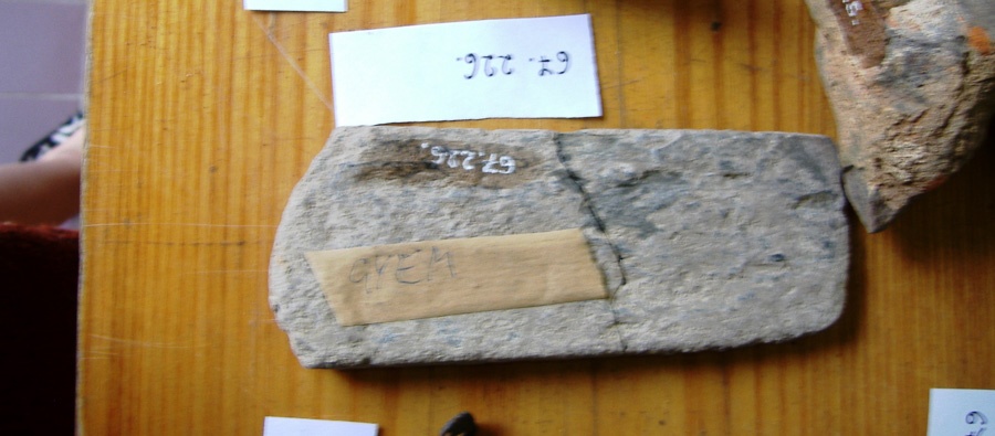 Kőeszköz (Erkel Ferenc Múzeum, Gyula CC BY-NC-SA)