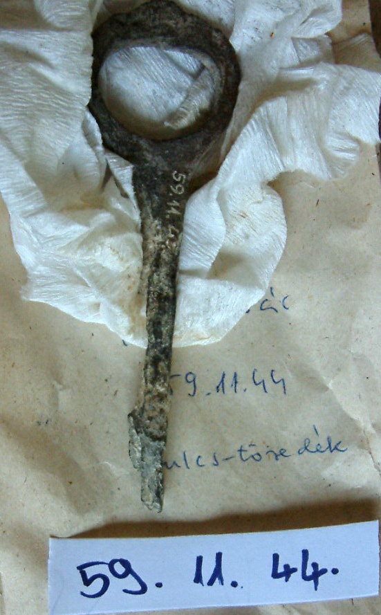 Kulcs karikája szárával (Erkel Ferenc Múzeum, Gyula CC BY-NC-SA)