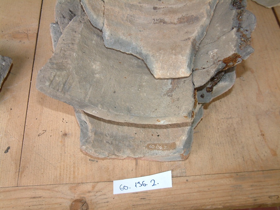 Cserép cső töredéke (Erkel Ferenc Múzeum, Gyula CC BY-NC-SA)