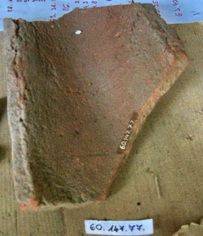 Tetőfedő kúpcserép töredéke (Erkel Ferenc Múzeum, Gyula CC BY-NC-SA)