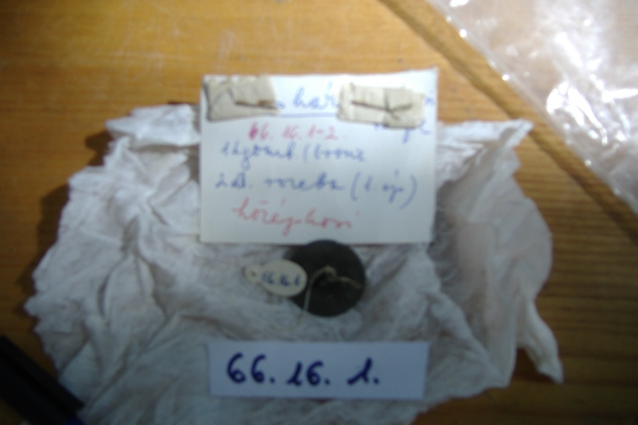 Bronz gomb (Erkel Ferenc Múzeum, Gyula CC BY-NC-SA)