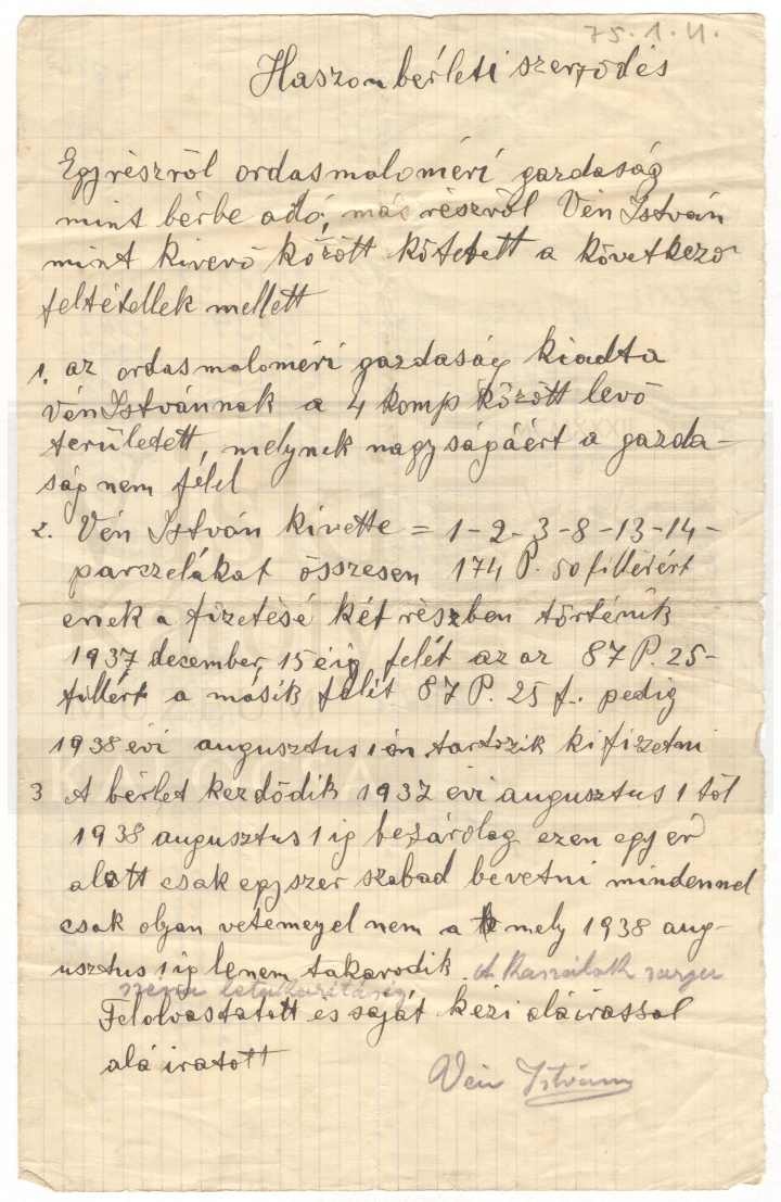 Kézirat (Viski Károly Múzeum Kalocsa RR-F)