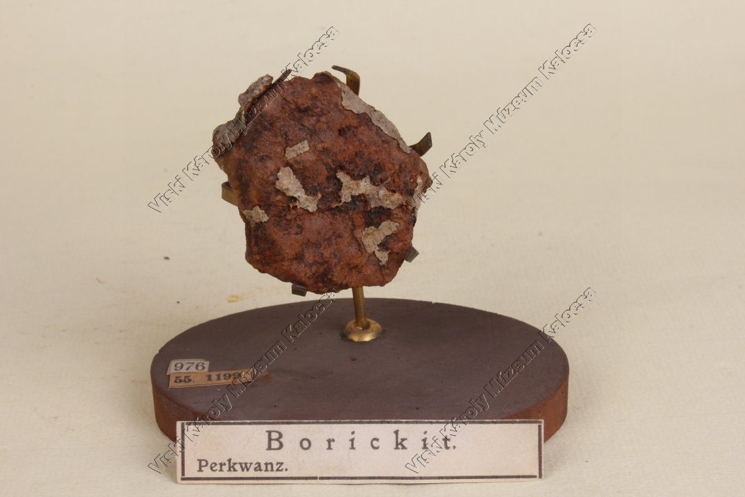 borickit (Viski Károly Múzeum Kalocsa RR-F)