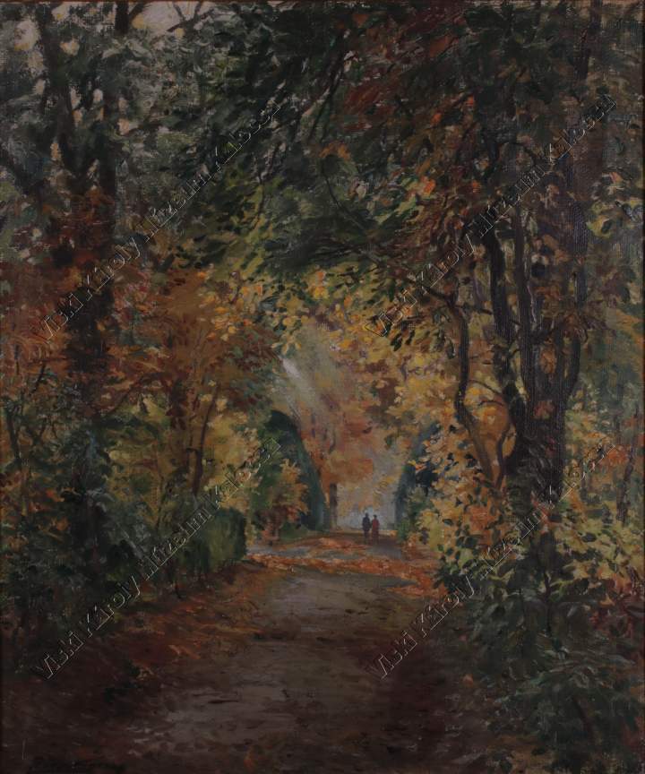 Festmény, "Őszi színek" (Viski Károly Múzeum Kalocsa RR-F)