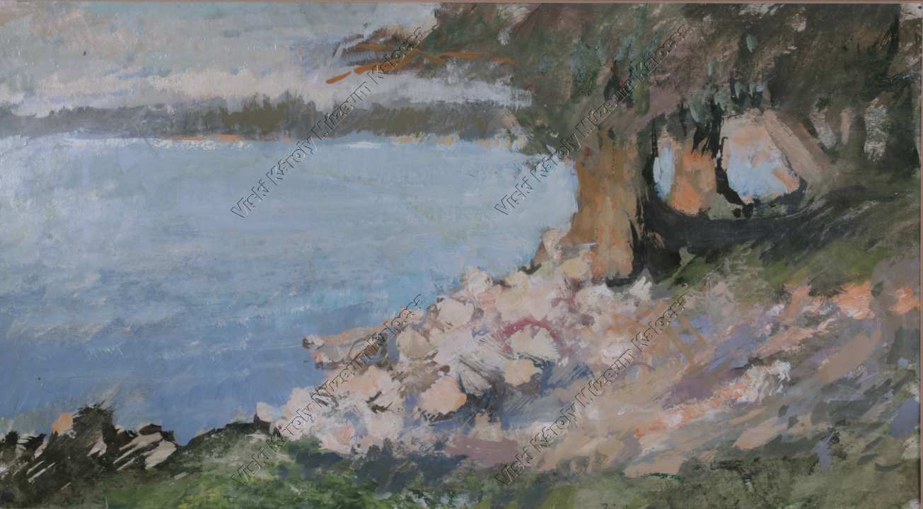 Festmény, "Ordasi Duna" (Viski Károly Múzeum Kalocsa RR-F)