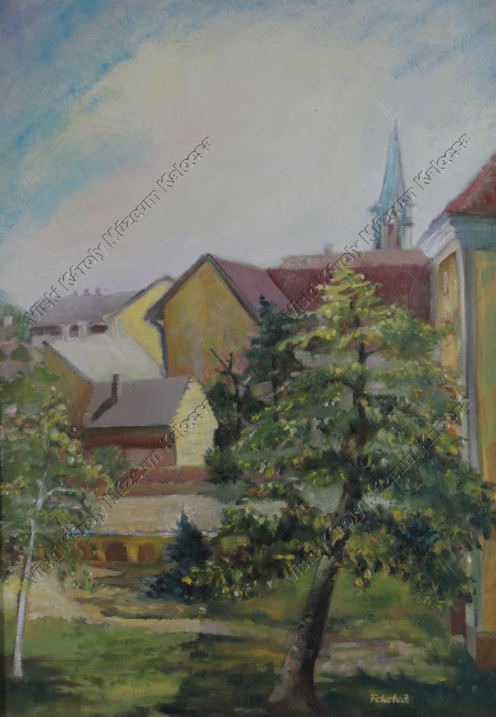 Festmény, "Diófa" (Viski Károly Múzeum Kalocsa RR-F)