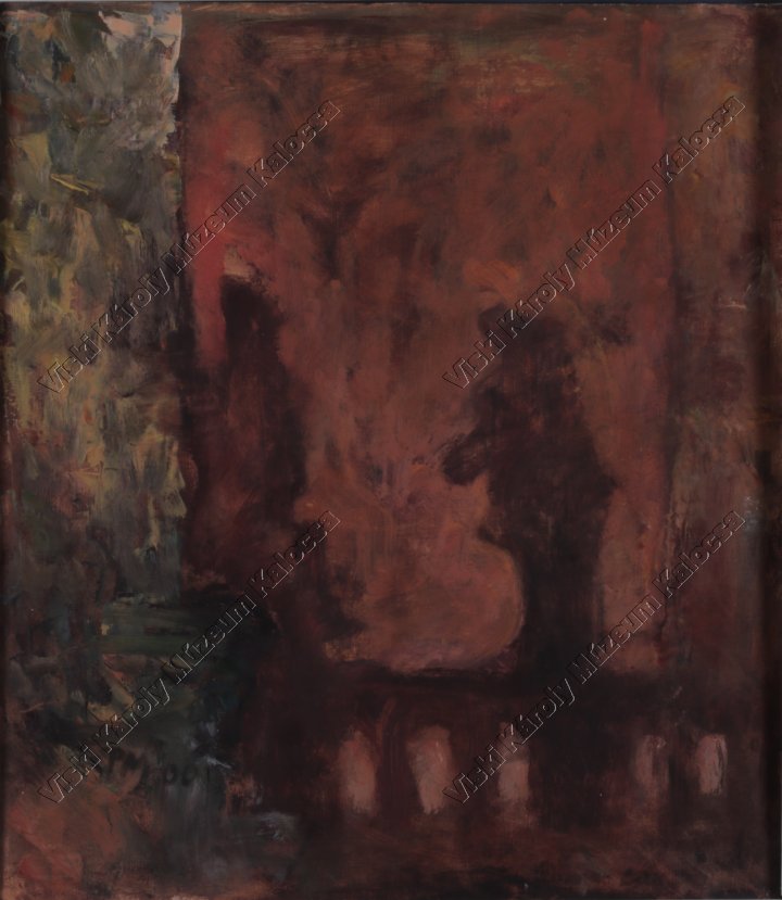 Festmény, "Korlát" (Viski Károly Múzeum Kalocsa RR-F)