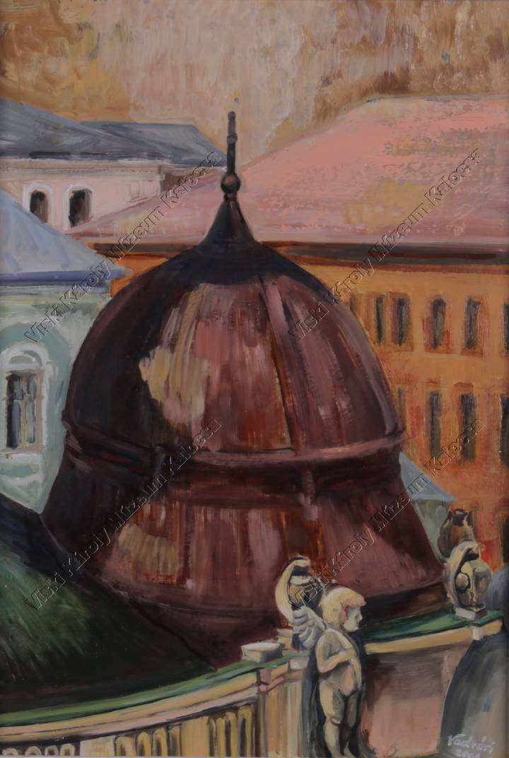 Festmény, "Angyalka" (Viski Károly Múzeum Kalocsa RR-F)