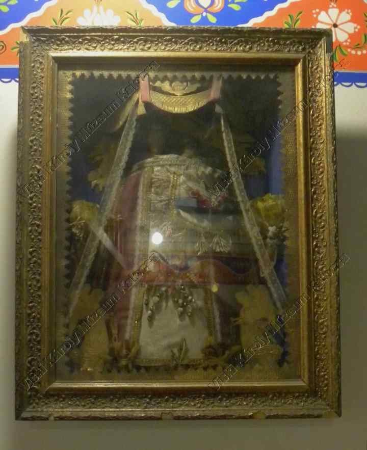"Szentkép" rámában (Viski Károly Múzeum Kalocsa RR-F)