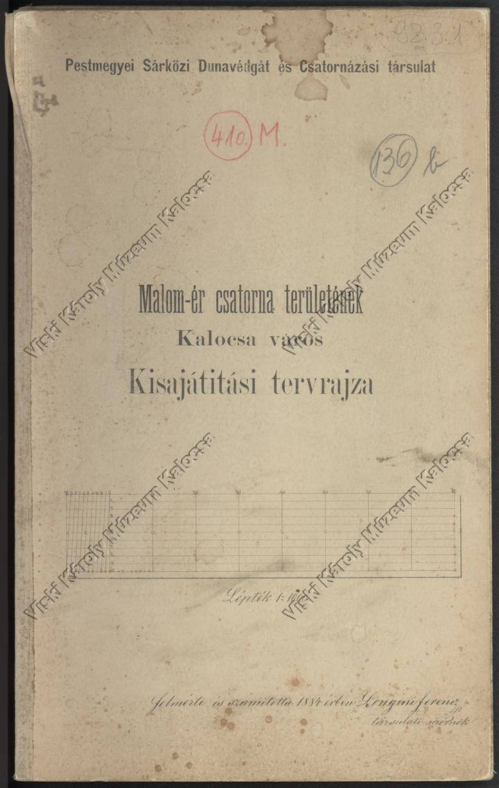 Térkép (Viski Károly Múzeum Kalocsa RR-F)