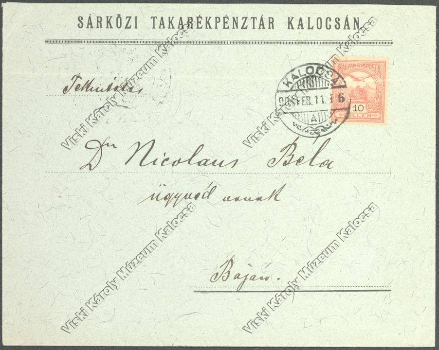 Boríték (Viski Károly Múzeum Kalocsa RR-F)