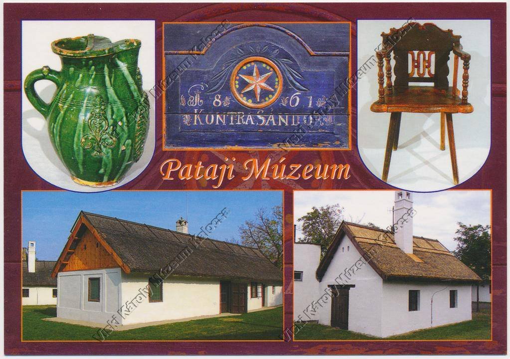 Képeslap - nyomdai termék (Viski Károly Múzeum Kalocsa RR-F)