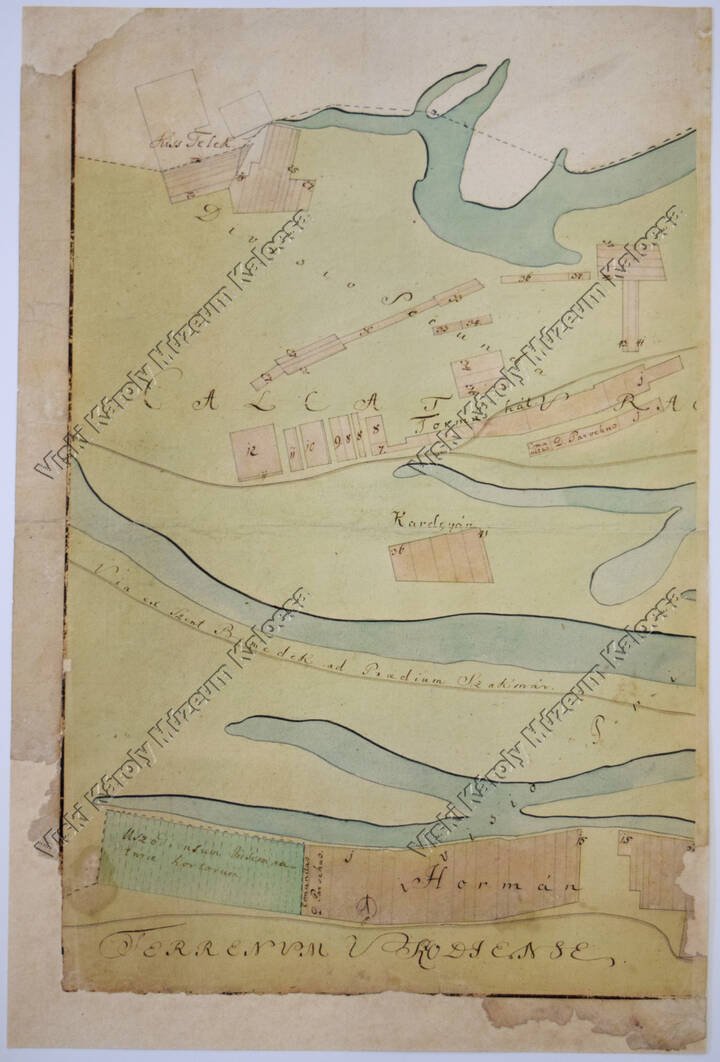 Térkép (Viski Károly Múzeum Kalocsa RR-F)