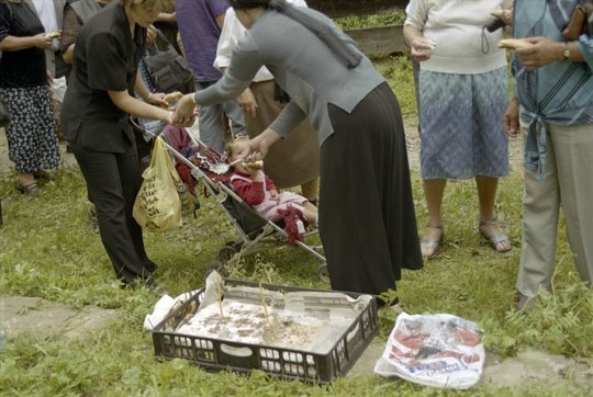 Ortodox temetés (MTA BTK Néprajztudományi Intézet CC BY-NC-SA)