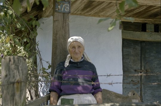 Idős asszony (MTA BTK Néprajztudományi Intézet CC BY-NC-SA)