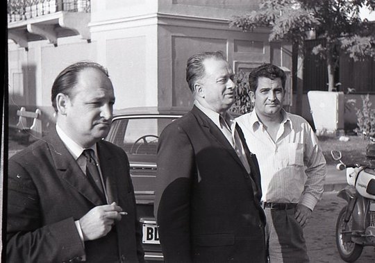 Magyar és szovjet néprajzkutatók közös kirándulása 1970-ben (MTA BTK Néprajztudományi Intézet CC BY-NC-SA)