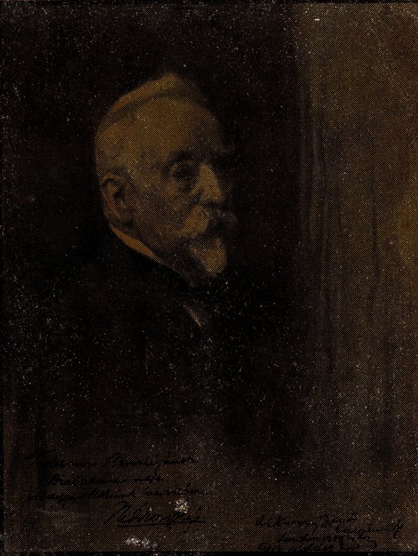 Rákosi Jenő portréja (Evangélikus Országos Múzeum CC BY-NC-SA)