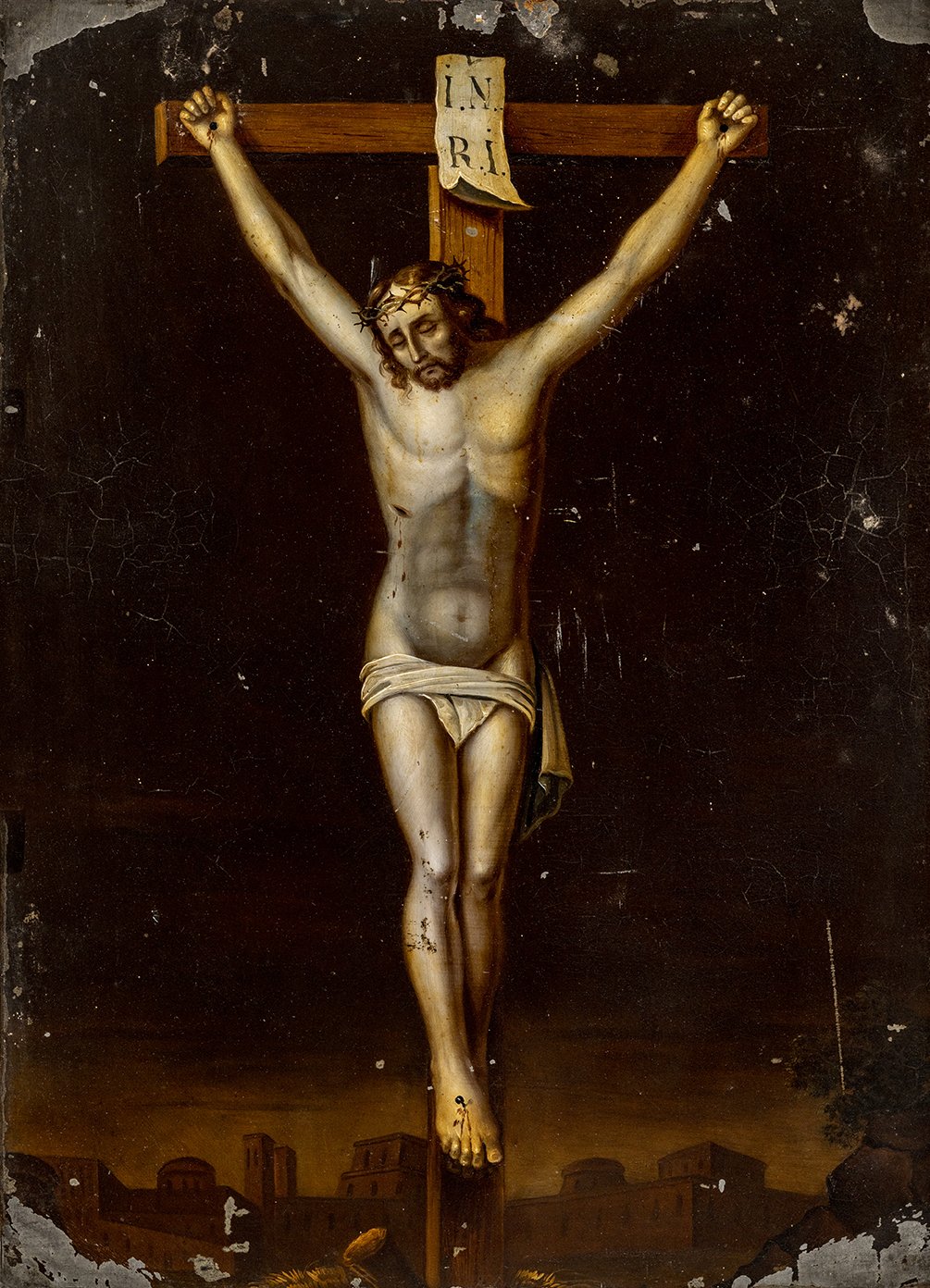 Megfeszített Krisztus (Evangélikus Országos Múzeum CC BY-NC-SA)