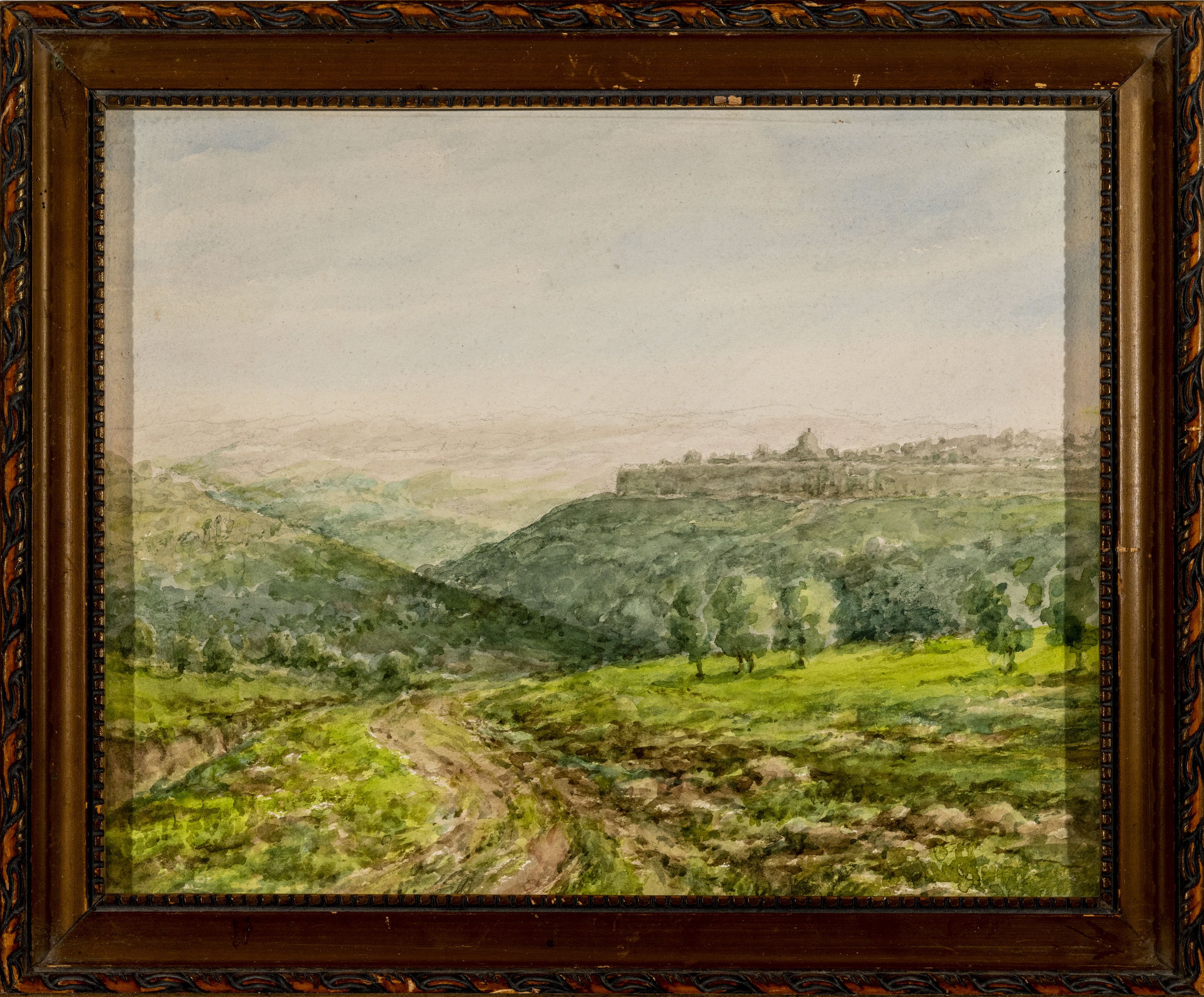 Jeruzsálem látképe (Evangélikus Országos Múzeum CC BY-NC-SA)