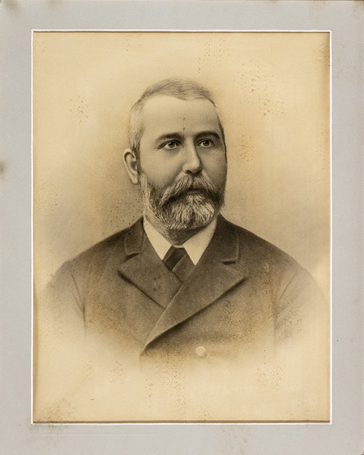 Ebenspanger János felsőlövői igazgató, képezdei főnök portréja (Evangélikus Országos Múzeum CC BY-NC-SA)