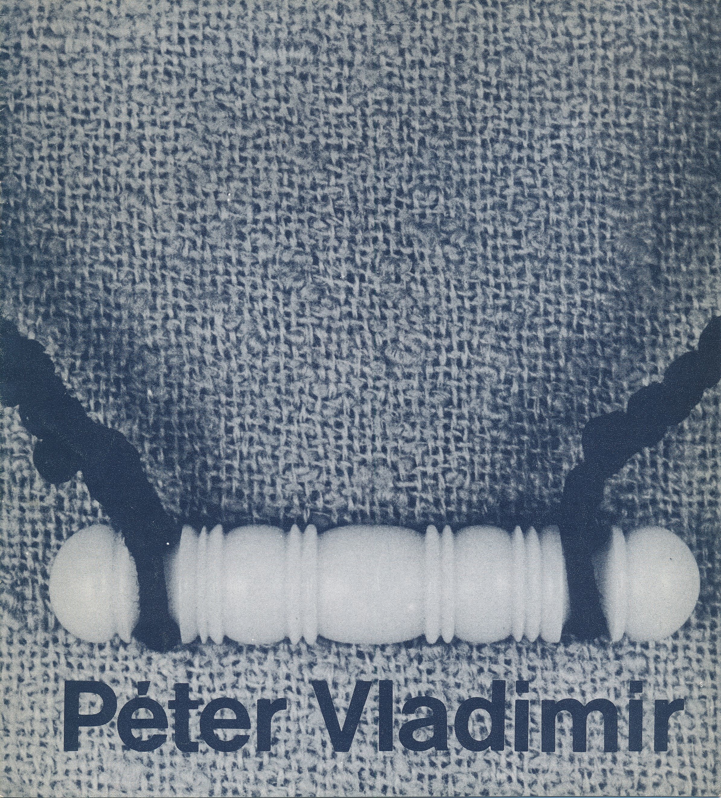 Péter Vladimir kiállítása Budapest Csók István Galéria 1977 (Design DigiTár – Iparművészeti archívum CC BY-NC-SA)
