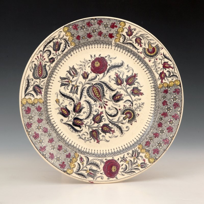 Lapos tányér (Budapesti Történeti Múzeum CC BY-NC-SA)
