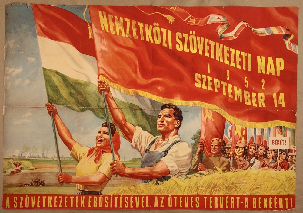 Nemzetközi Szövetkezeti Nap 1952. (Budapesti Történeti Múzeum CC BY-NC-SA)