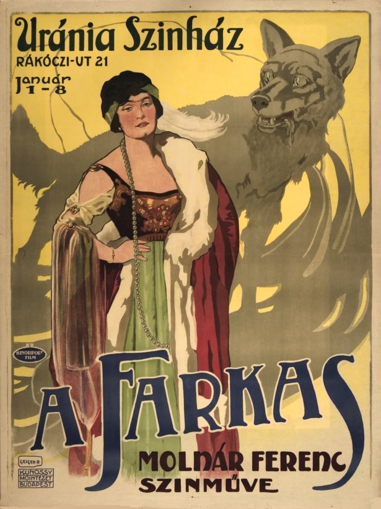 Uránia Színház A farkas Kinoriport film (Budapesti Történeti Múzeum CC BY-NC-SA)