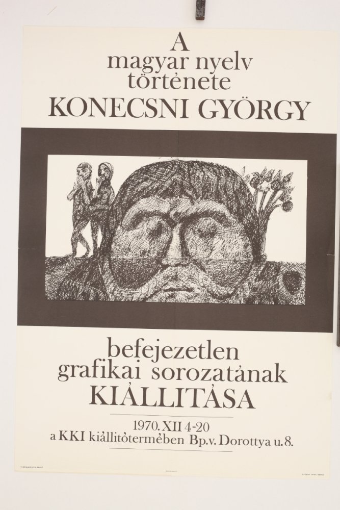 A magyar nyelv története Konecsni György (Budapesti Történeti Múzeum CC BY-NC-SA)