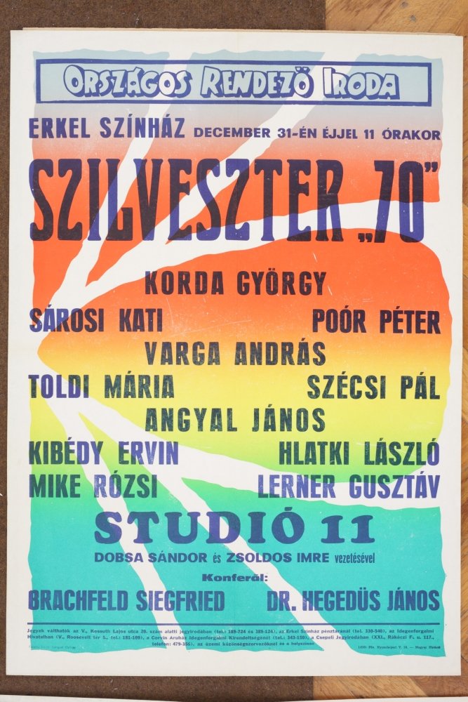 Szilveszter ,,70" (Budapesti Történeti Múzeum CC BY-NC-SA)