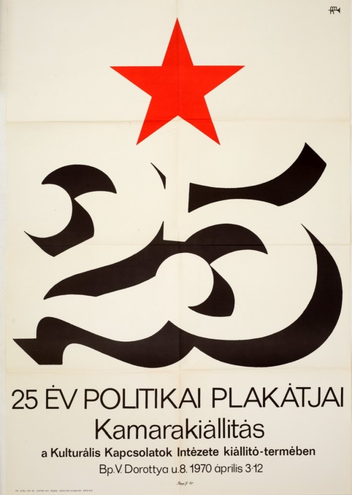 25 Év Politikai Plakátjai Kamarakiállítás (Budapesti Történeti Múzeum CC BY-NC-SA)