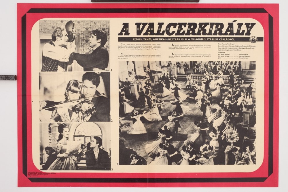A Valcerkirály (színes, zenés, amerikai-osztrák film) (Budapesti Történeti Múzeum CC BY-NC-SA)