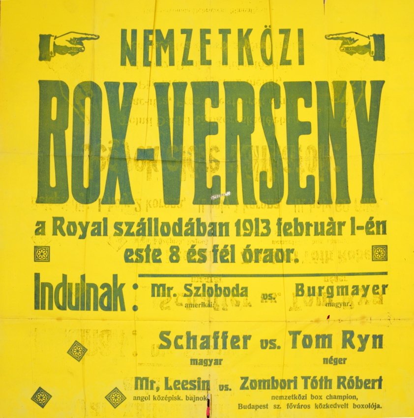 Nemzetközi Box-Verseny (Budapesti Történeti Múzeum CC BY-NC-SA)